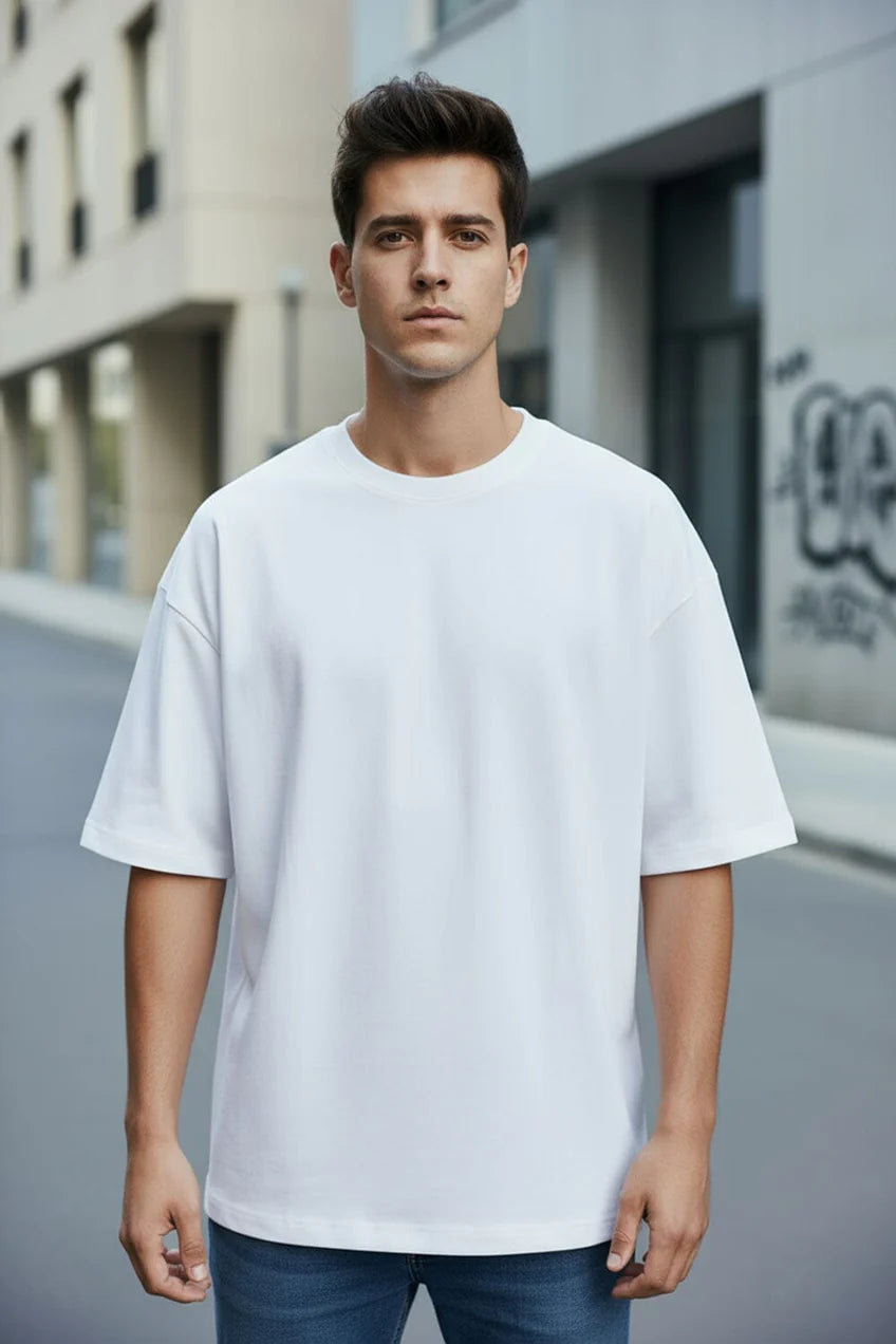 Men's Basic Oversized Tee Shirt
