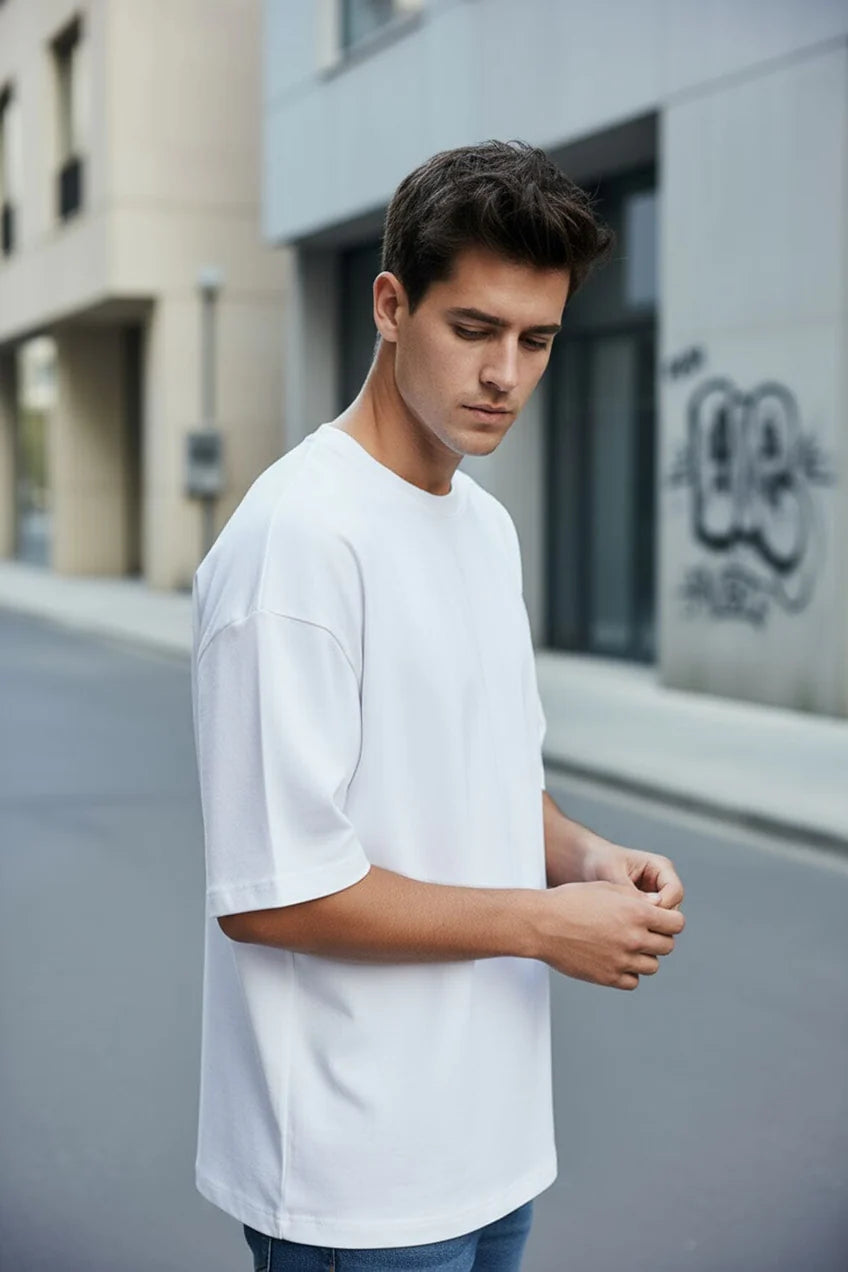 Men's Basic Oversized Tee Shirt